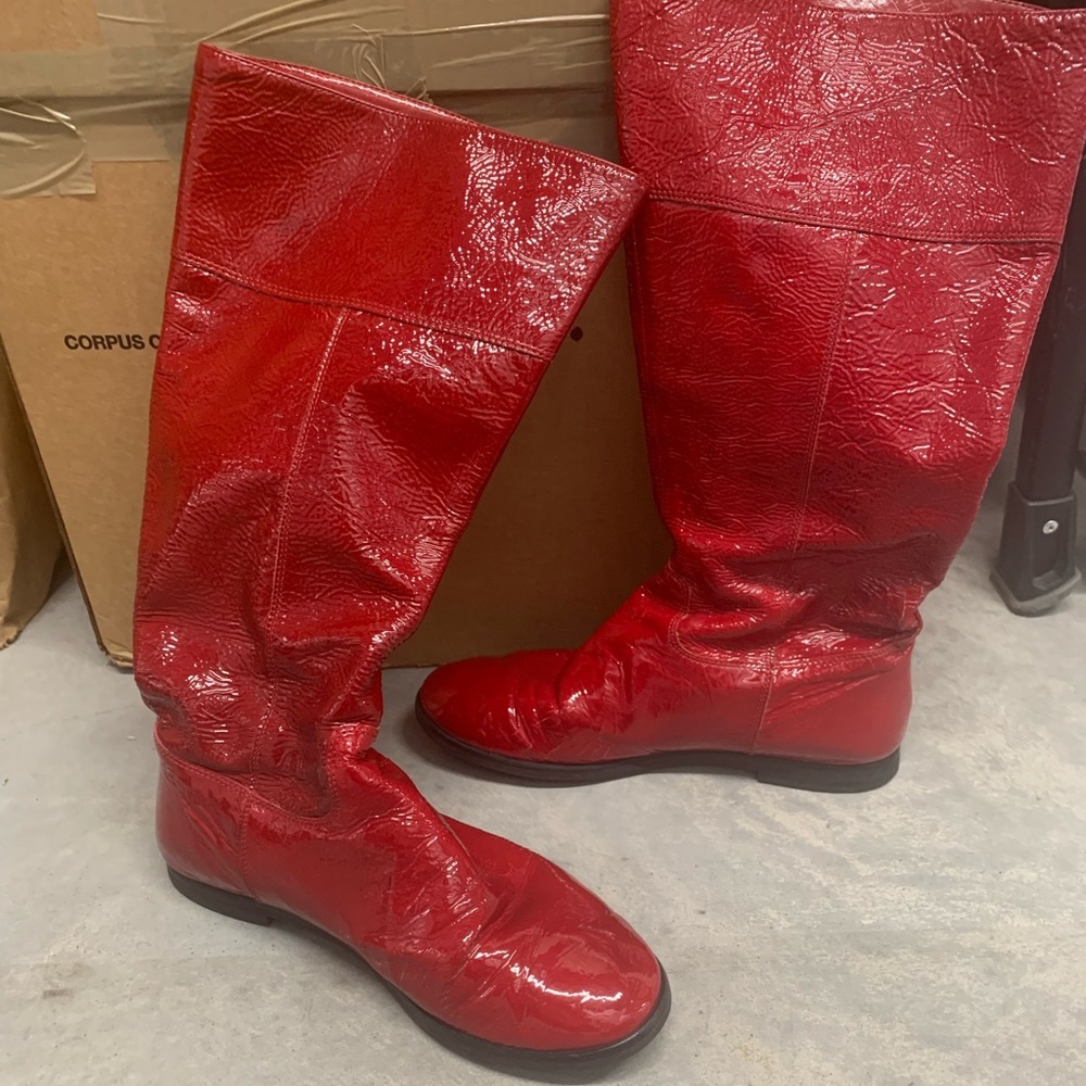 Red GB women’s boots